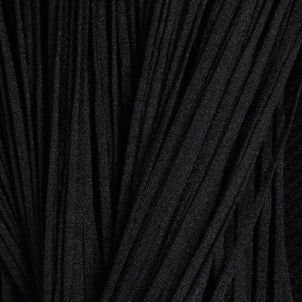 Herve Leger Black Bodycon Fringe Dress NEW - Picture 5 of 6
